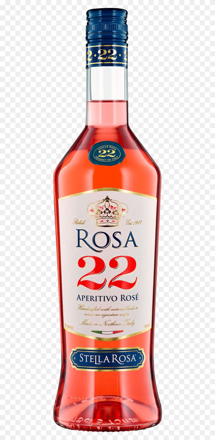 427x1658 Bottle Shot Stella Rosa 22 Aperitivo Rose, Alcohol, Beverage, Drink HD PNG Download