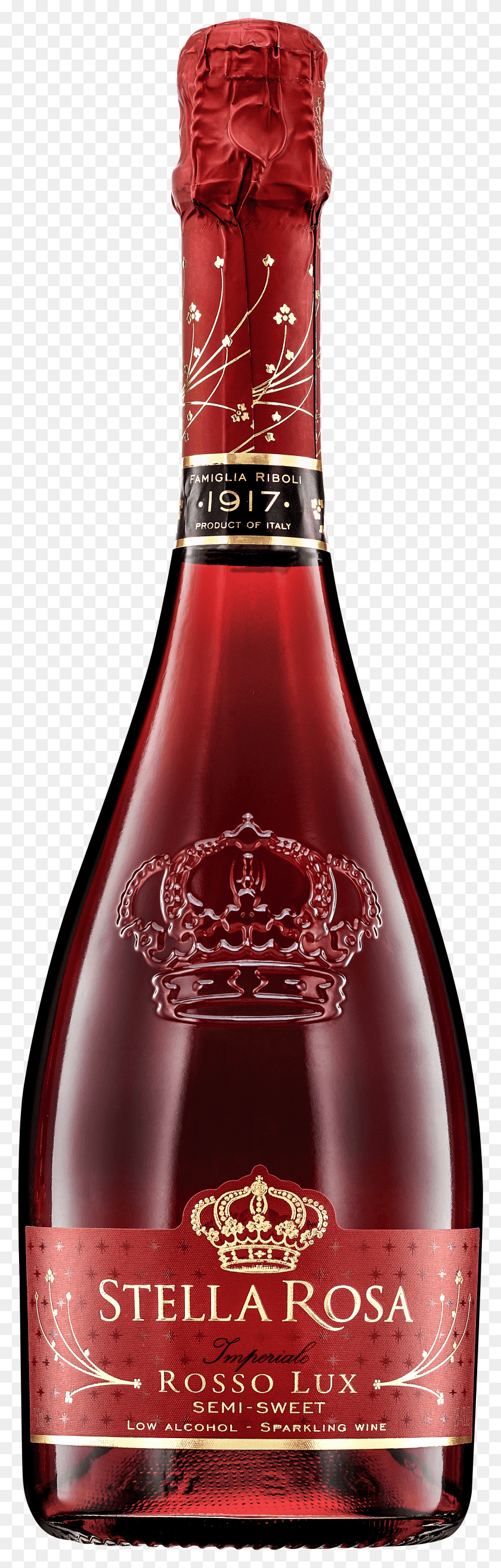 1630x5374 Descargar Png / Botella De Tiro Stella Rosa Imperiale Rosso Lux Hd Png