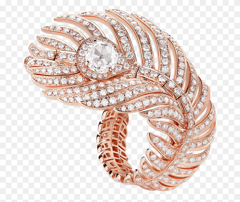675x648 Boucheron Plume De Paon, Jewelry, Accessories, Accessory HD PNG Download