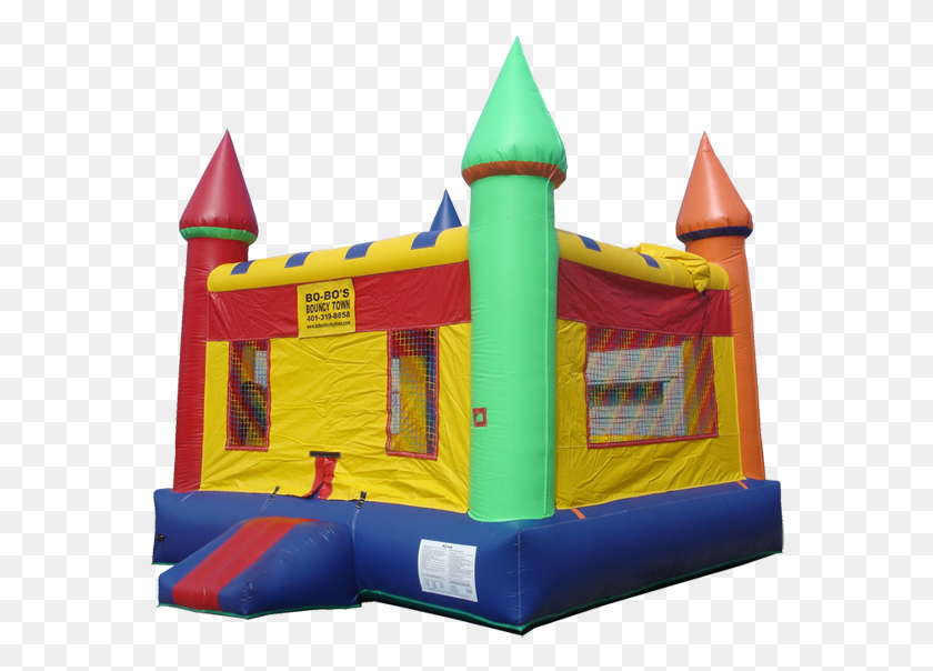572x544 Bounce House Inflatable Bouncy House, Flag, Symbol HD PNG Download