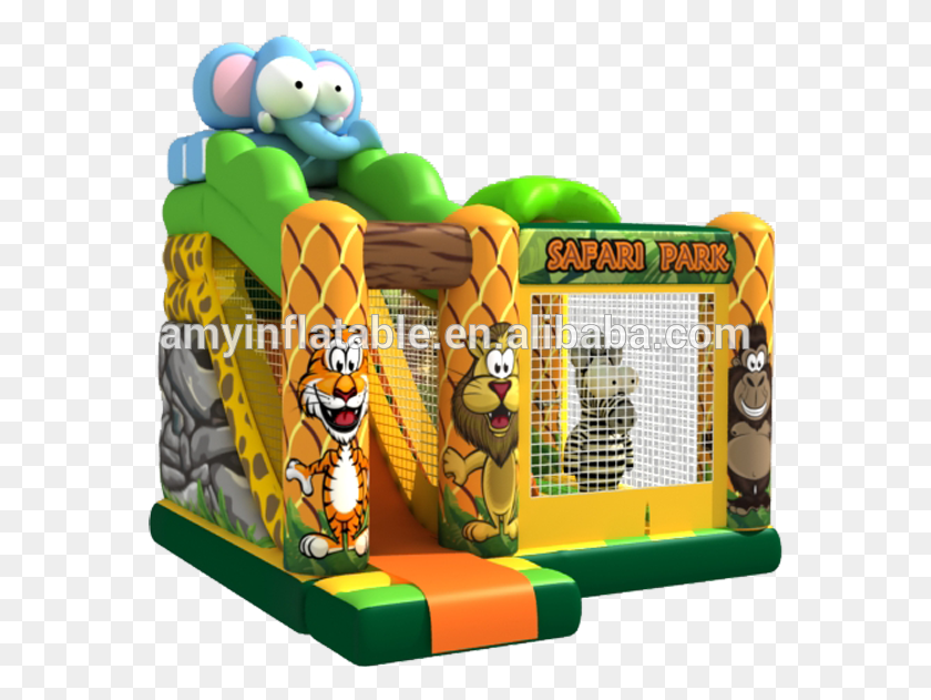 574x571 Bounce House Inflatable Inflatable, Toy HD PNG Download