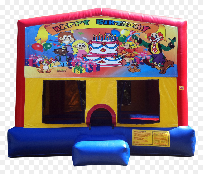 1739x1468 Bounce House Rental For Birthday Ft Inflatable, Аркадный Игровой Автомат Hd Png Скачать