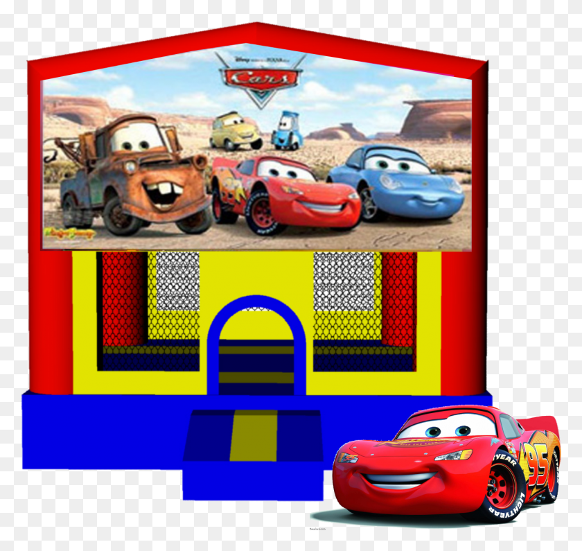 1346x1270 Bounce House Rentals Roseville Cars, Car, Vehicle, Transportation HD PNG Download