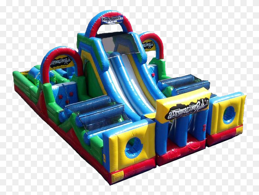 761x571 Bounce Obstacle Course Rental, Toy, Inflatable, Play Area HD PNG Download