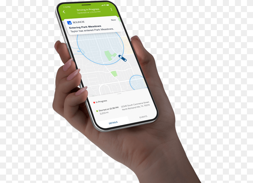 497x608 Bouncie Connected Car Device Mobile Device, Electronics, Mobile Phone, Phone Clipart PNG