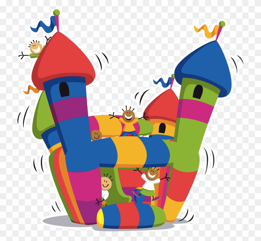 728x714 Bouncy Castle Bouncy Castle Words Clip Art, Graphics, Elf HD PNG Download