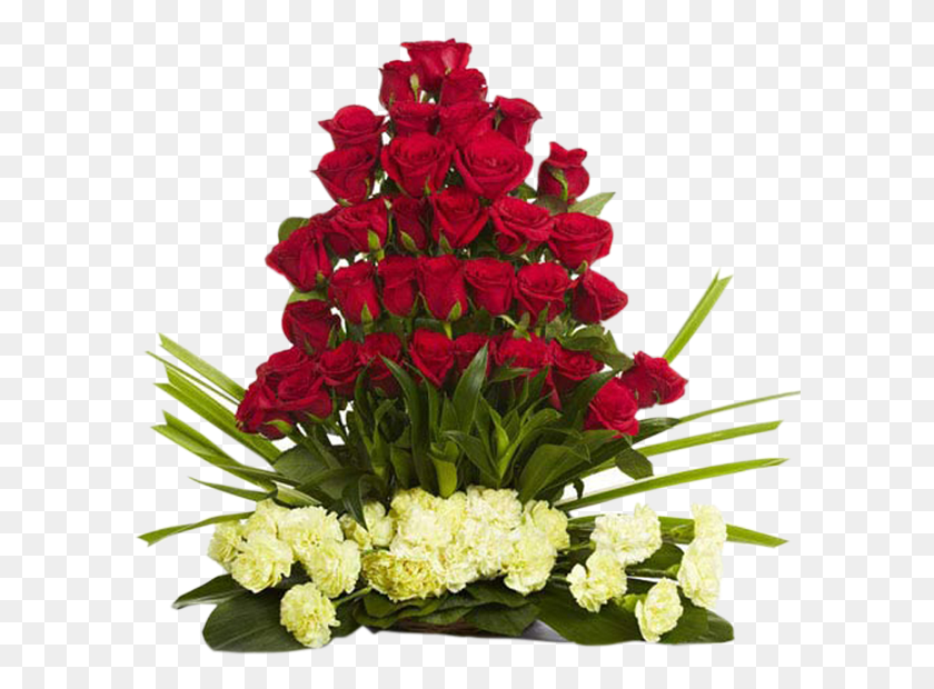 601x560 Ramo De Flores Rosas De Regalo, Planta, Flor, Flor Hd Png