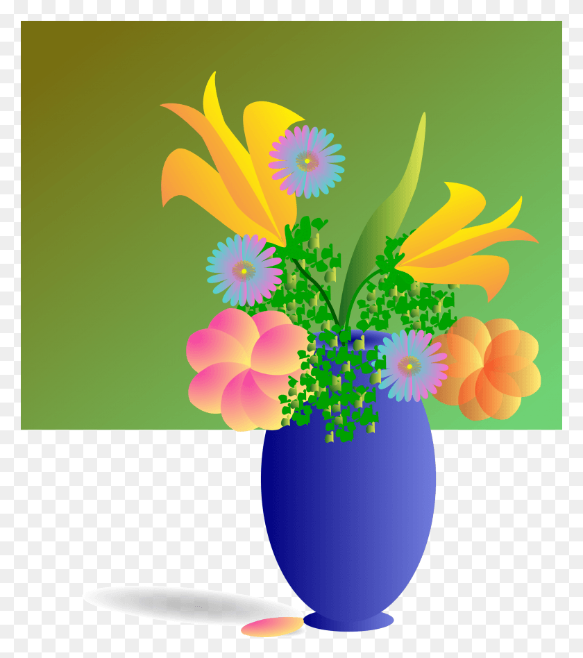 2106x2400 Bouquet Of Flowers Clip Art Free Vector Bunch Of Flowers Animated, Graphics, Floral Design HD PNG Download