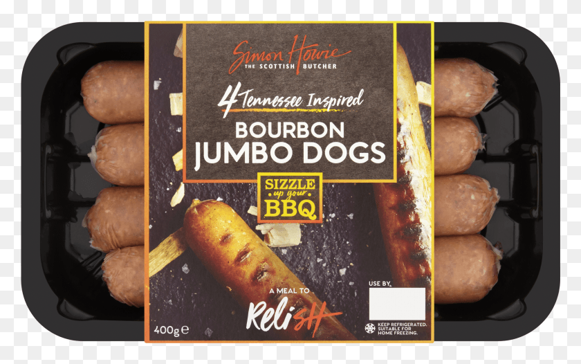 2247x1343 Bourbon Jumbo Dogs Simon Howie Bourbon Hot Dogs HD PNG Download