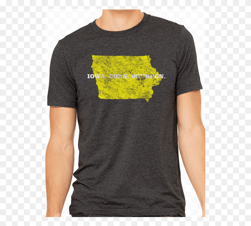 535x696 Bourbon T Shirt Iowa Corn Shirt, Clothing, Apparel, T-shirt HD PNG Download