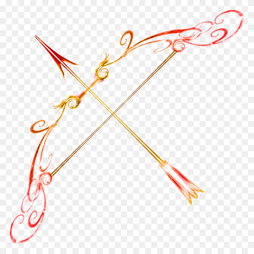 1370x1371 Bow And Arrow Designs Clip Art Library Bow Of God39s Wrath, Graphics, Floral Design HD PNG Download