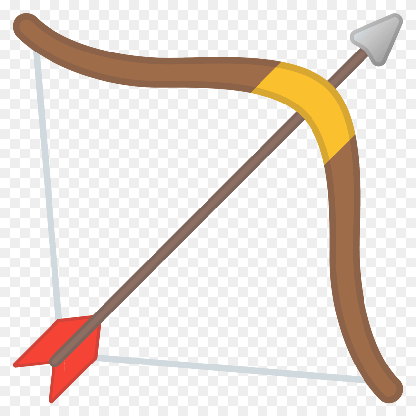 1920x1920 Bow And Arrow Emoji Clipart, Weapon Sticker PNG