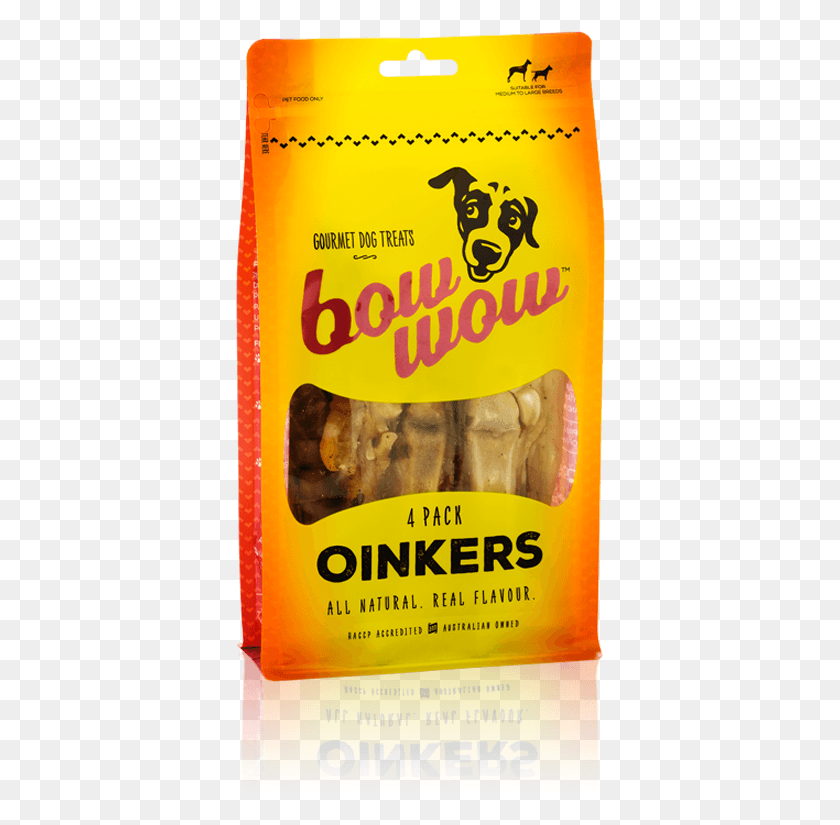 370x765 Bow Wow Oinkers Bow Wow Pigs Ears, Food, Relish, Pickle HD PNG Download
