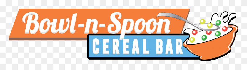 2824x654 Bowl N Spoon Cereal Bar Logos De Cereal Bar, Texto, Número, Símbolo Hd Png