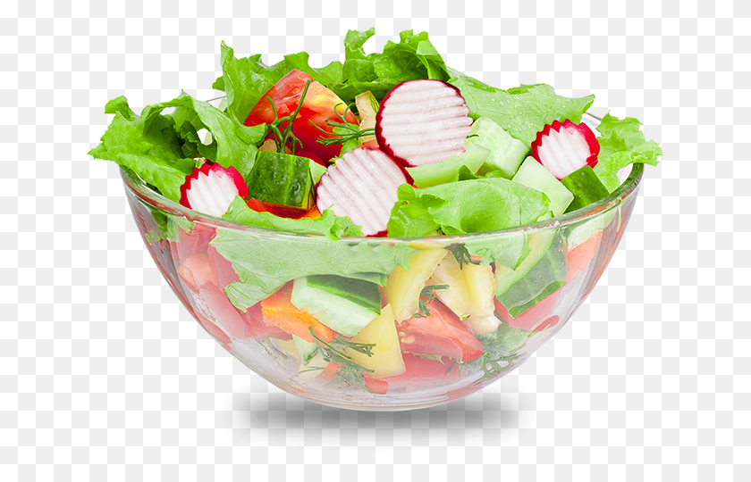 645x480 Bowl Of Salad Verduras En Un Recipiente, Plant, Food, Vegetable Hd Png