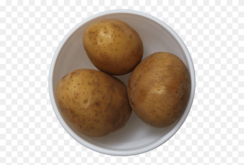 509x507 Bowl With Potatoes Yukon Gold Potato, Egg, Food, Vegetable HD PNG Download