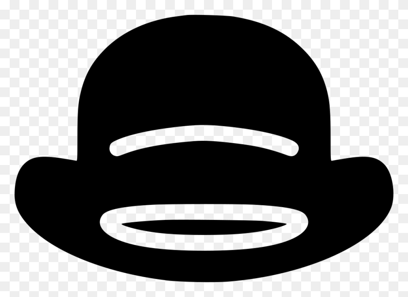 980x694 Bowler Hat Comments, Clothing, Apparel, Cowboy Hat HD PNG Download