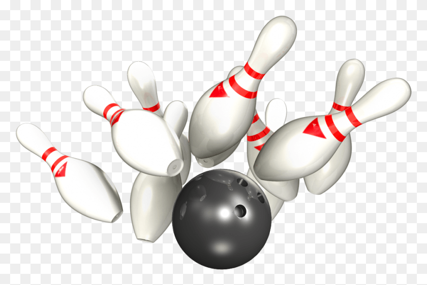 942x607 Bowling Png / Bola De Boliche Png