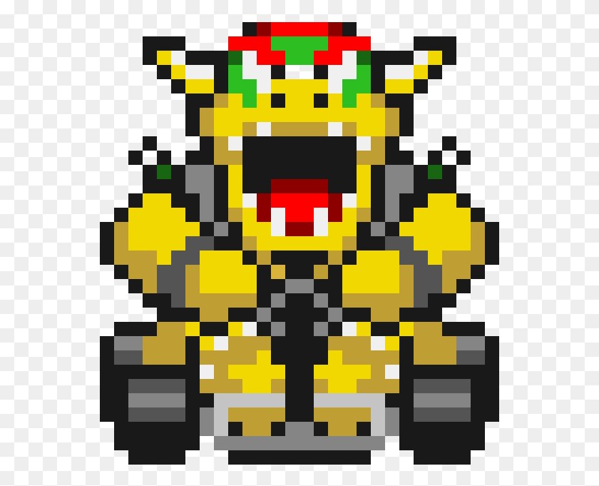 561x621 Bowser Mario Kart Super Mario Kart Bowser Gif, Alfombra, Pac Man Hd Png