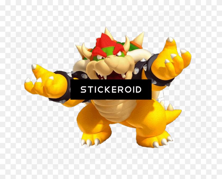914x722 Bowser Open Arms Bowser Mario High Resolution, Toy, Animal, Invertebrate HD PNG Download