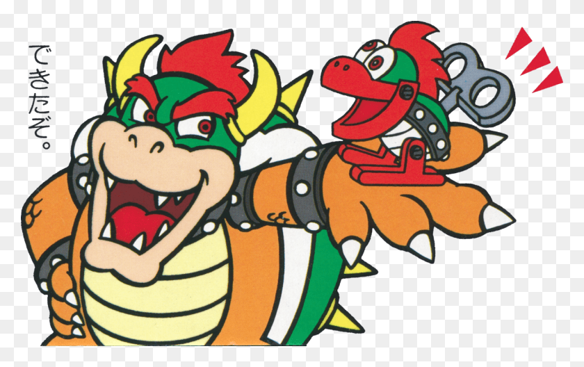 1200x720 Bowser Shows Off His Prototype For A Toy At A Presentation Cartoon, Graphics, Doodle HD PNG Download