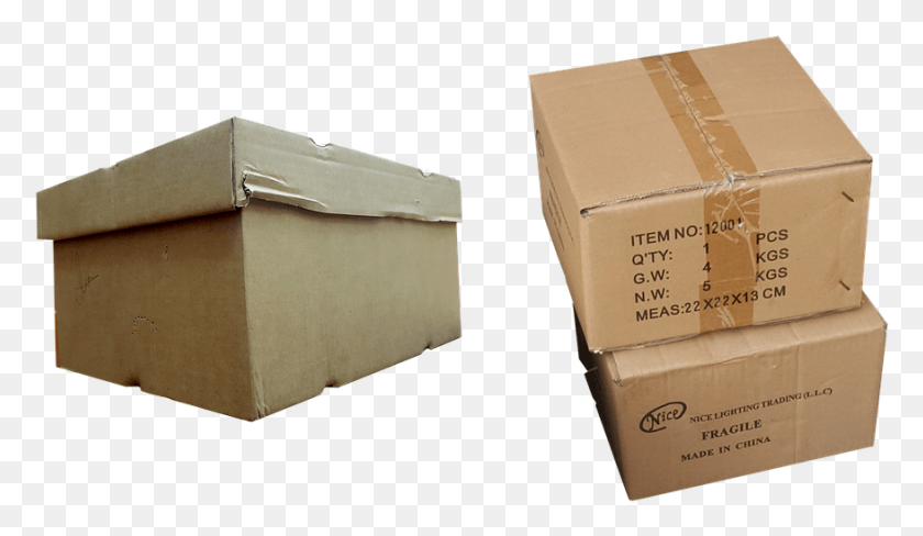 877x482 Box, Package Delivery, Carton, Cardboard HD PNG Download
