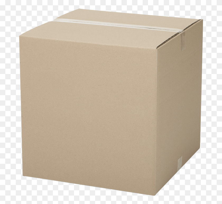 698x712 Box, Cardboard, Package Delivery, Carton HD PNG Download