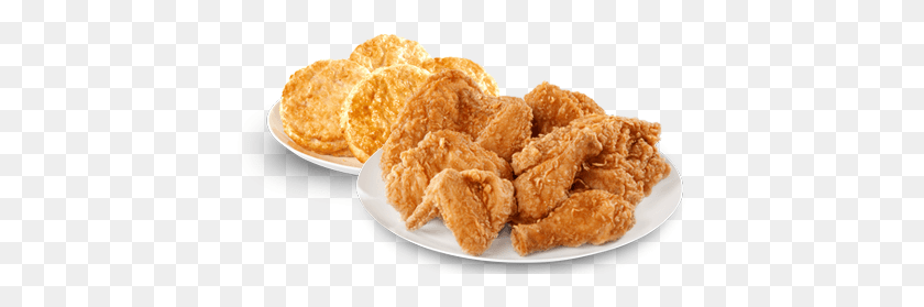 409x219 Box 8 Piece 4 Biscuits 8 Piece Chicken Bojangles, Fried Chicken, Food, Nuggets HD PNG Download