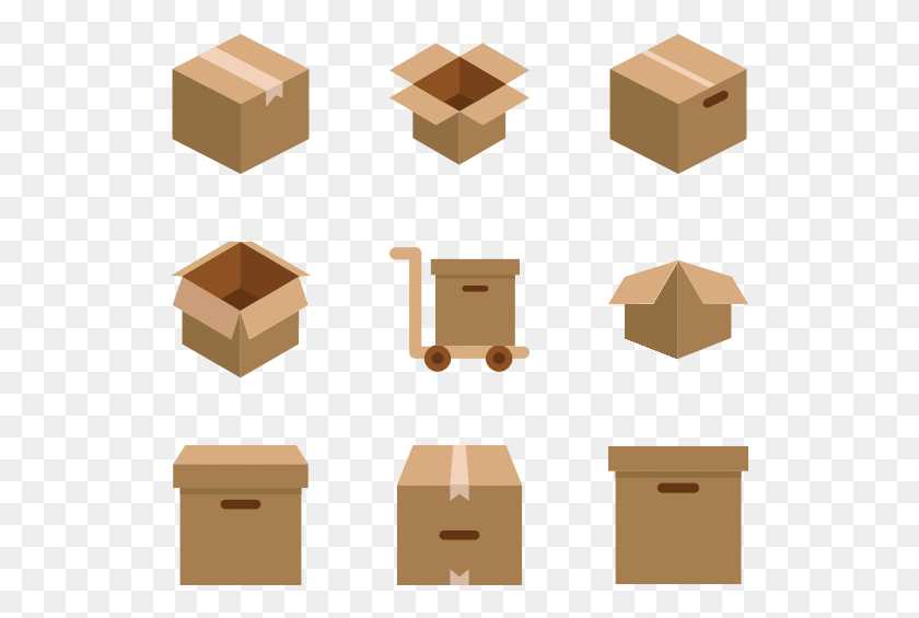 529x505 Box Amp Packaging Packaging, Cardboard, Label, Text HD PNG Download