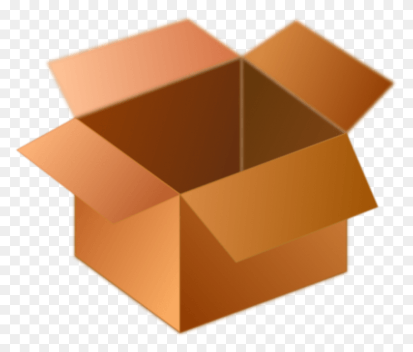 855x720 Box Carton Open Empty Royalty Free, Cardboard, Package Delivery HD PNG Download
