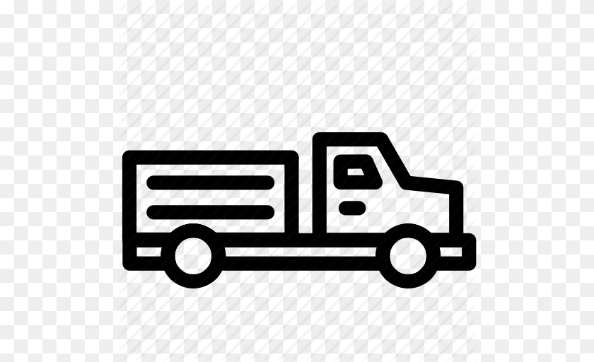 Box Delivery Logistic Package Truck Icon, Pickup Truck, Transportation, Vehicle Transparent PNG