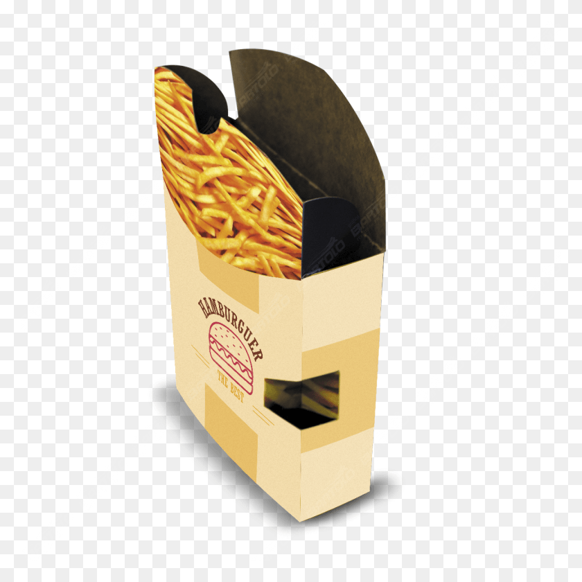 1200x1200 Box Fritas Delivery French Fries, Costume, Tape, Food HD PNG Download