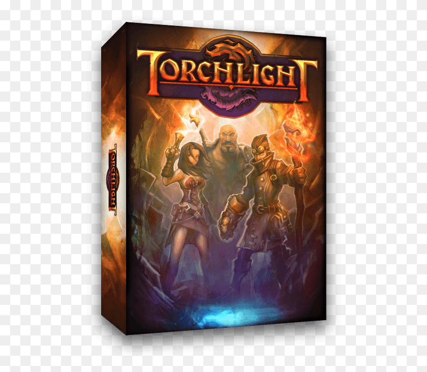 502x672 Descargar Png Box Game Pc Torchlight, Cartel, Publicidad, World Of Warcraft Hd Png