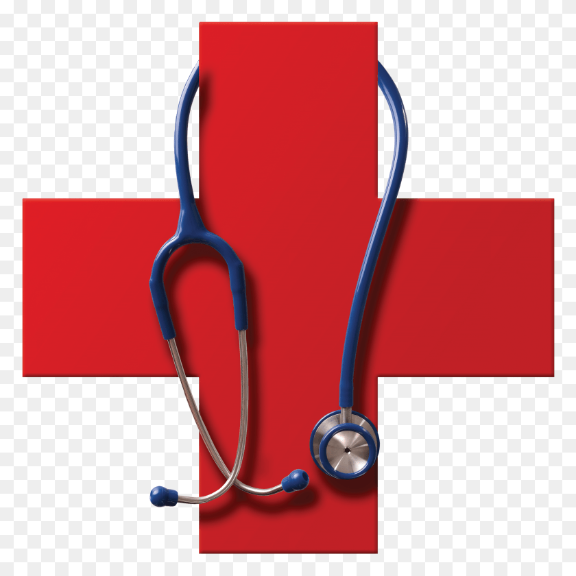 2270x2270 Box Hospital Cross With Stethoscope, Bow, Wheel, Machine HD PNG Download