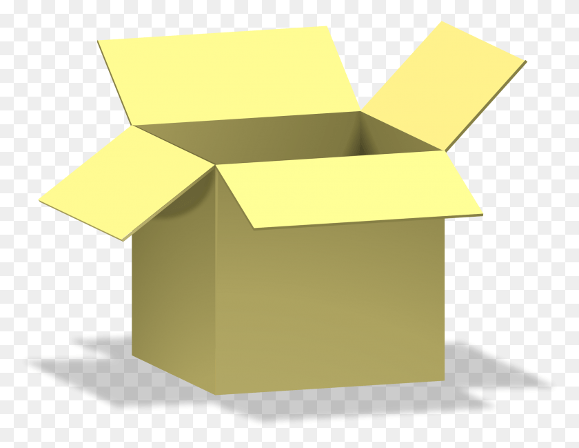 2355x1780 Box Icon Clip Art, Carton, Cardboard, Mailbox HD PNG Download