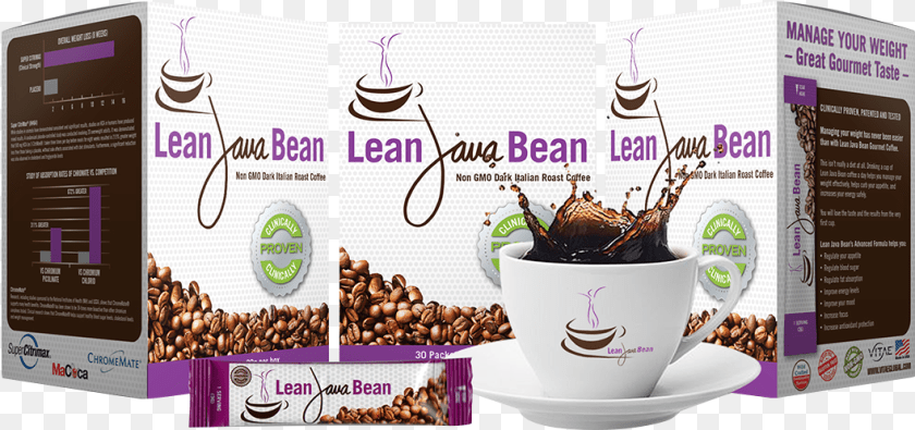 Box Lean Java Bean Chef Masterpiece Vitae Lean Java Bean Dark Italian, Advertisement, Cup, Poster Transparent PNG