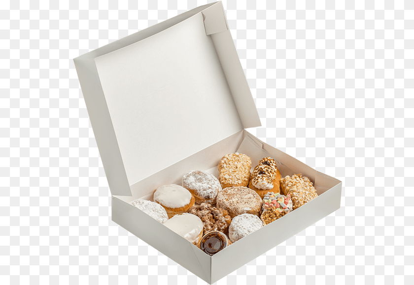 547x580 Box Of Donuts, Food, Sweets PNG