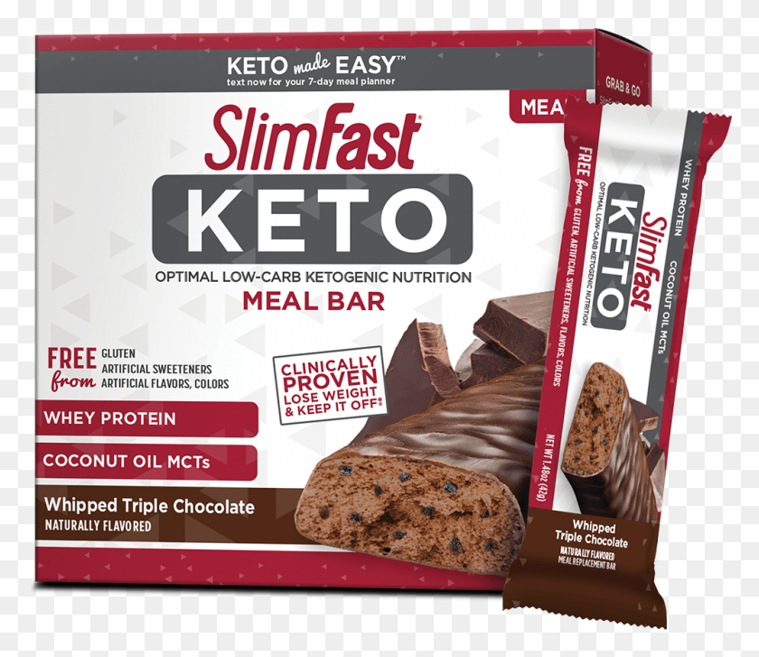 998x854 Box Of Slimfast Keto Whipped Triple Chocolate Meal Slimfast Keto, Bread, Food, Dessert HD PNG Download