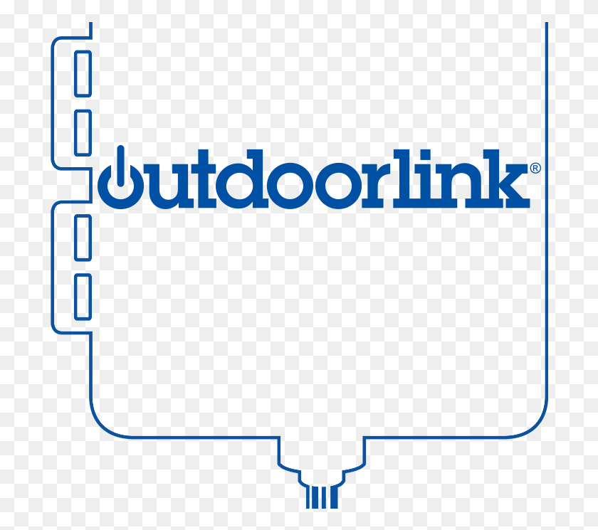 700x685 Box Outline With Odl Logo Electric Blue, Text, Light, Symbol HD PNG Download