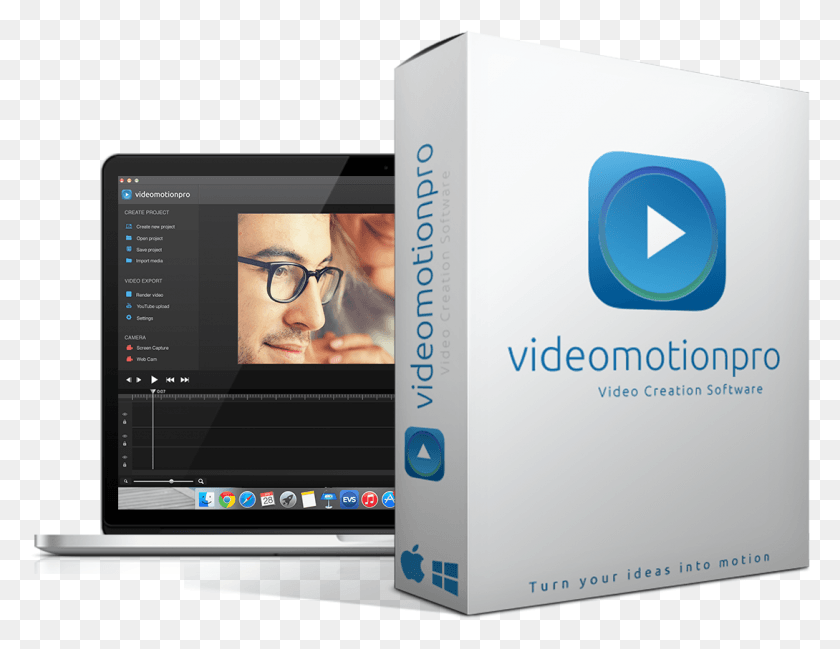 1089x823 Box Shot Laptop Vmp Video Motion Pro, Person, Human, Glasses HD PNG Download