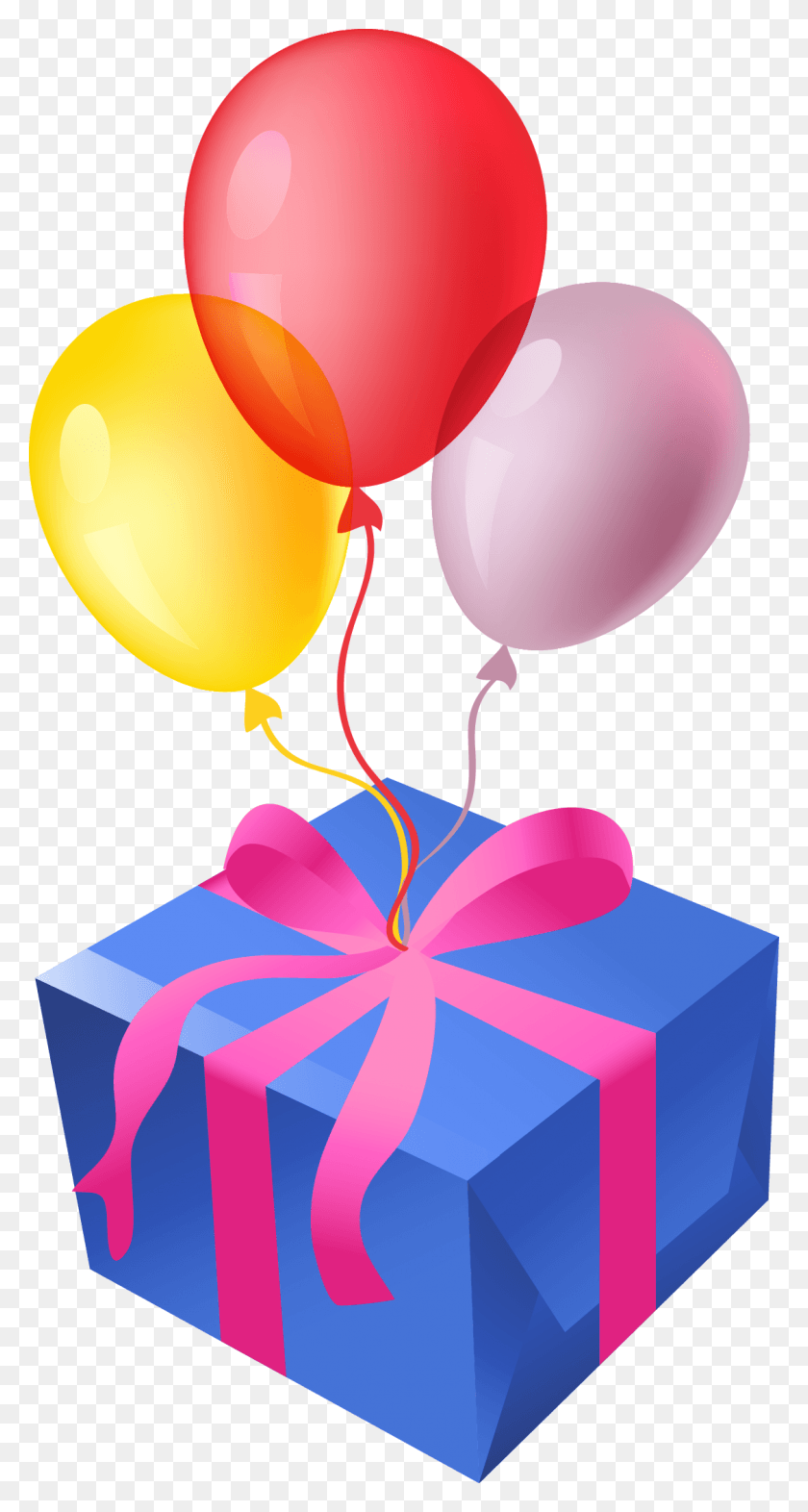 1126x2183 Box Vector Transprent Free Gifts And Balloon Vector, Ball, Gift HD PNG Download