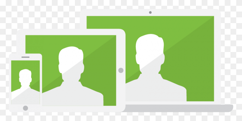 819x377 Boxcast Viewers Multi Device Responsive Icon Illustration, Text, Symbol, Logo HD PNG Download