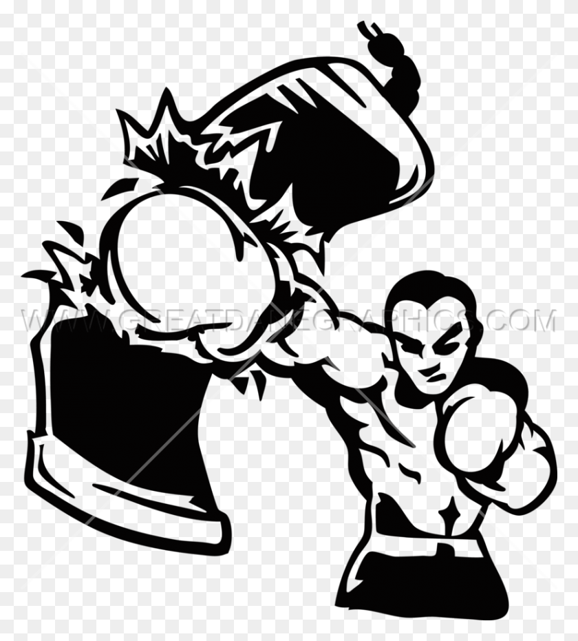 825x922 Boxer Clipart Shirt Frames Illustrations Images Punching Bag Clipart, Sport, Sports, Bow HD PNG Download