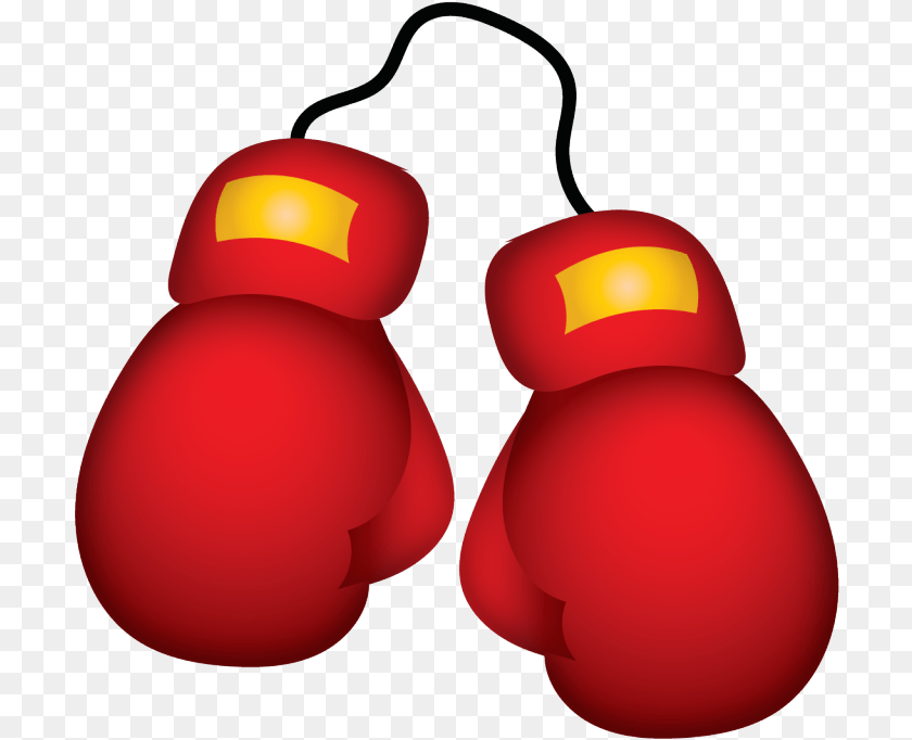 706x682 Boxing Gloves Emoji, Clothing, Glove Sticker PNG