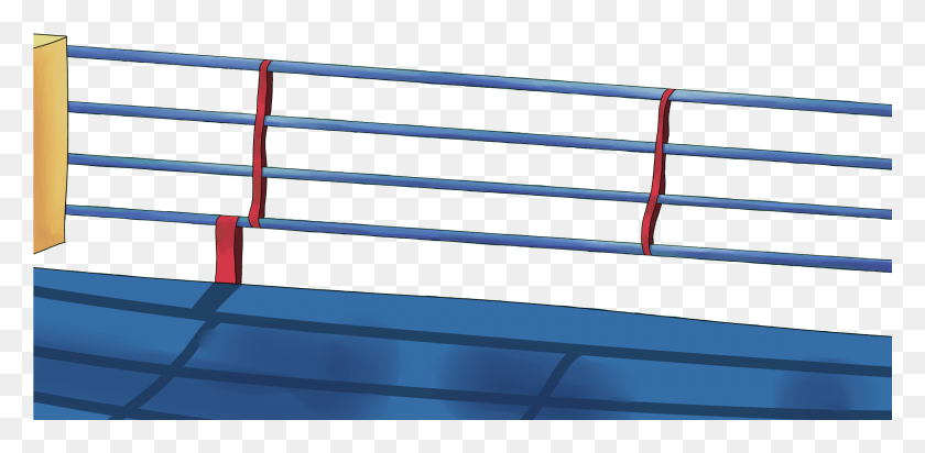 2301x1039 Boxing Ring Ring Boxing Ring Without Background, Staircase, Oars, Outdoors HD PNG Download