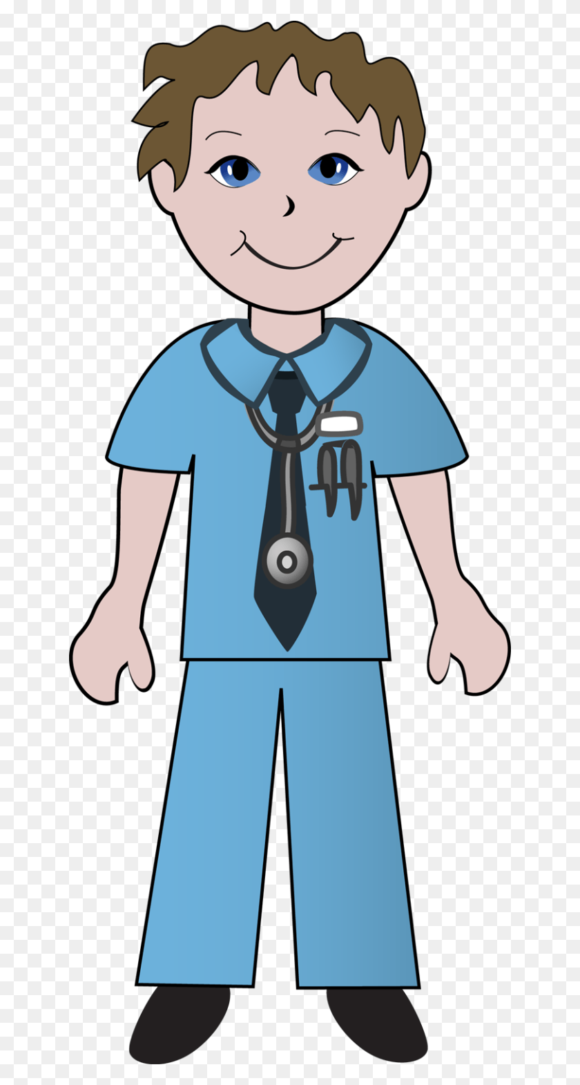 640x1510 Boy And Girl Nurse Clipart Free Doctors And Nurses Clipart, Person, Human, Doctor HD PNG Download