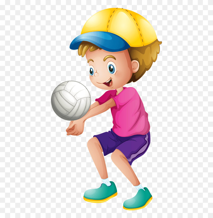 438x800 Boy Playing Volleyball Boy Playing Volleyball, Sphere, Helmet, Clothing HD PNG Download
