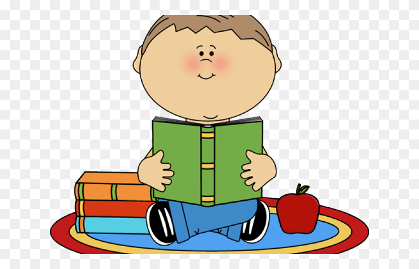 640x480 Boy Read Book Clipart, Reading, Sunglasses, Accessories HD PNG Download