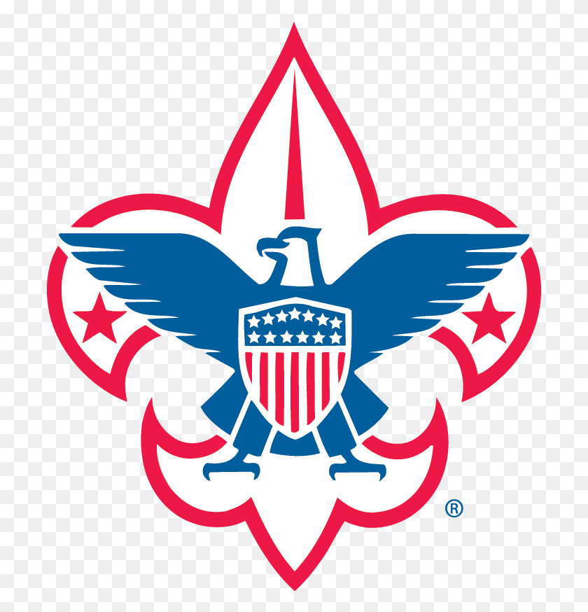 707x814 Boy Scout Logo Venturing Logo Boy Scouts Of America Logo, Symbol, Emblem, Star Symbol HD PNG Download