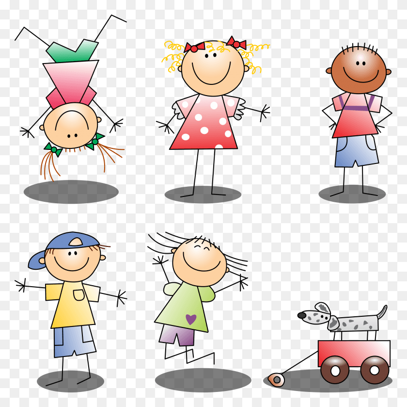 2400x2397 Boys And Girls Vector Clipart Image Clipart Boys And Girls, Graphics, Elf HD PNG Download